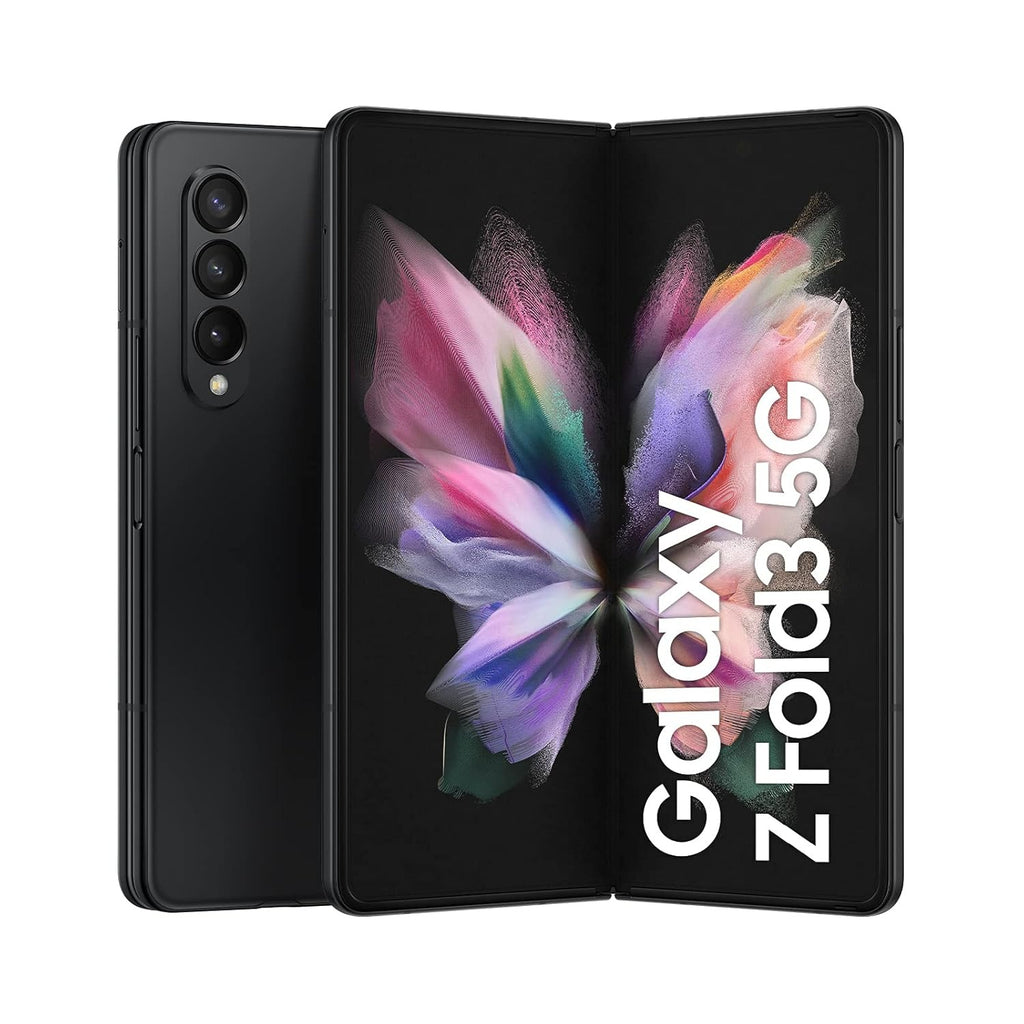 Used Samsung Galaxy Z Fold3 5G (Phantom Black, 12GB RAM, 256GB Storage)