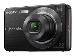 Vintage Sony CyberShot W110 Digital Camera