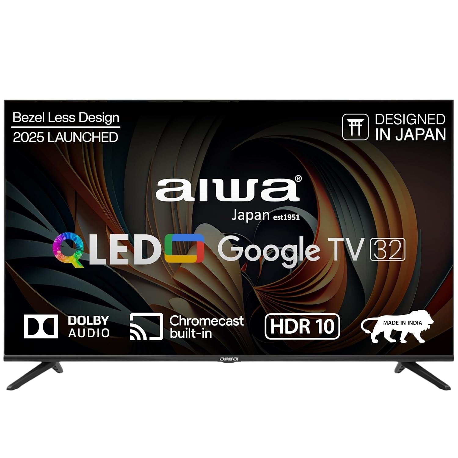 Open Box, Unused Aiwa 80 cm (32 inches) QLED Display | Smart Google TV-AS32QHDX1-GTV