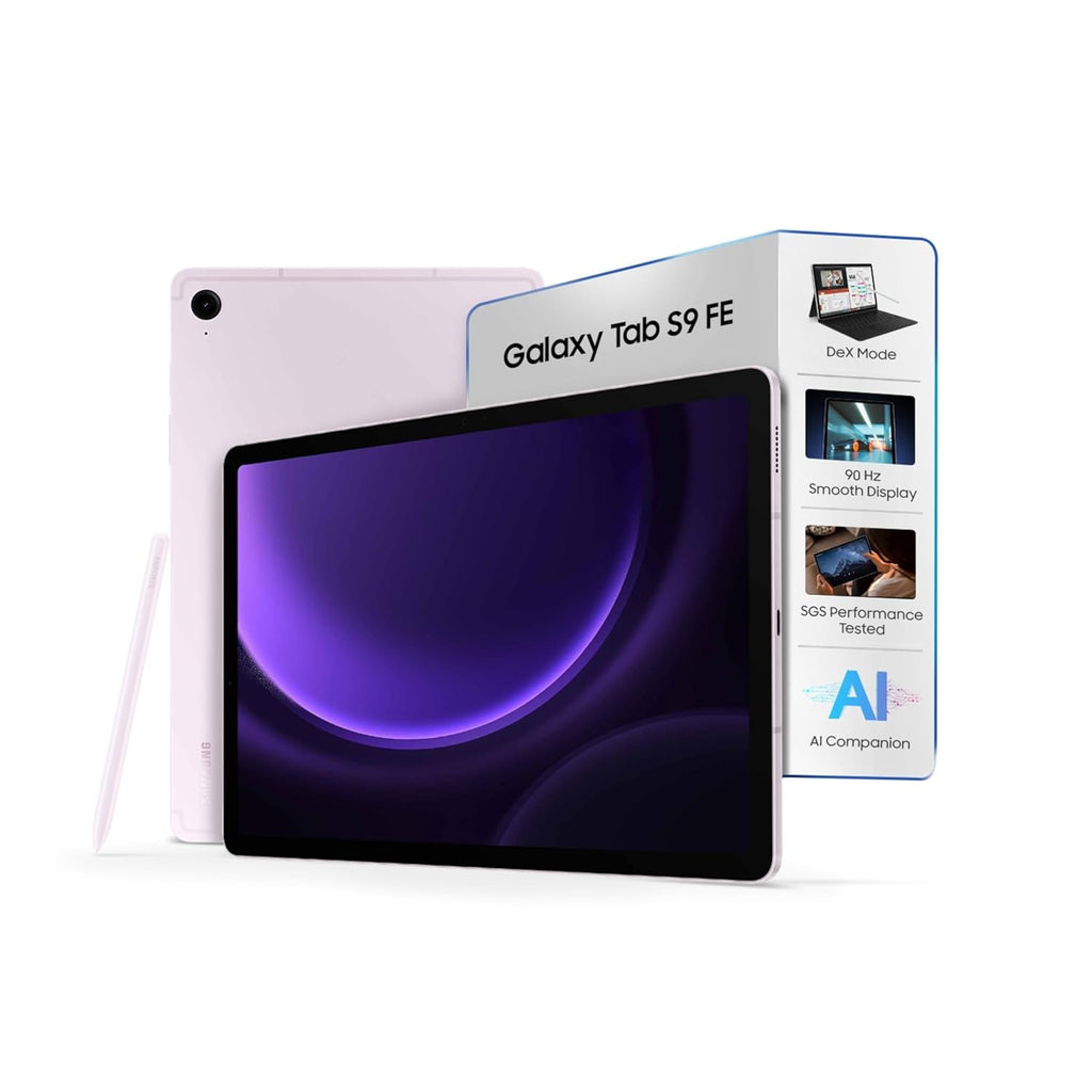 Open box, Unused Samsung Galaxy Tab S9 FE  10.9 inch, RAM 6 GB, ROM 128 GB Expandable, Wi-Fi