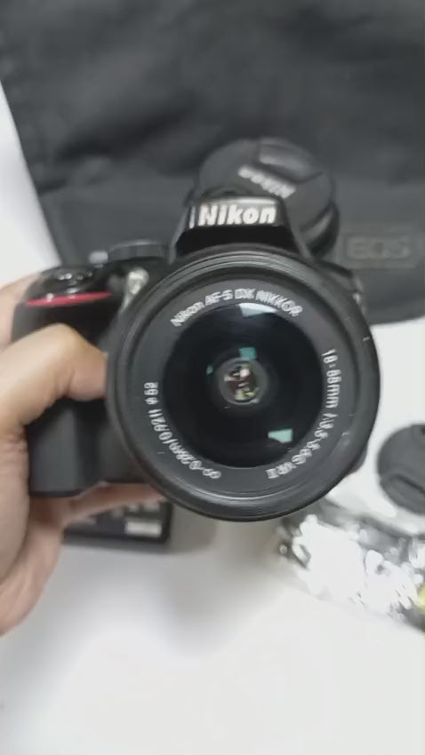 Used Nikon D5300 Dslr With Dual 18-55mm + 70-300mm Dual Lens Kit