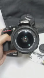 Load and play video in Gallery viewer, Used Nikon D5300 Dslr With Dual 18-55mm + 70-300mm Dual Lens Kit

