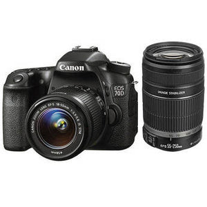 Used Canon 70D and EF-S 55-250mm f/4-5.6 IS STM