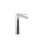 Load image into Gallery viewer, Kohler Avid™ Single-control tall basin faucet with drain in polished chrome K-97347IN-4-CP - OEM product image
