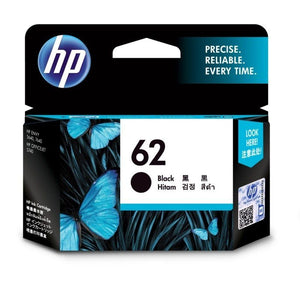 HP 62 Black Ink Cartridge Pack of 3