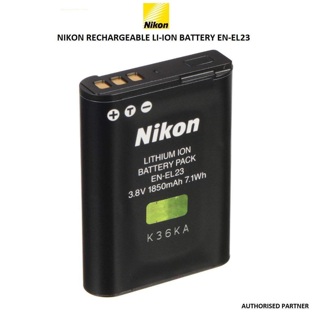 Nikon En EL23 रिचार्जेबल लिथियम आयन बैटरी 3.8V 1850mAh