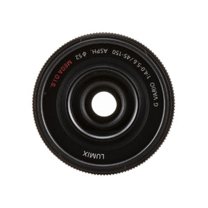 Panasonic Lumix G Vario 45 150mm f 4 5.6 Asph Mega O.I.S. Lens