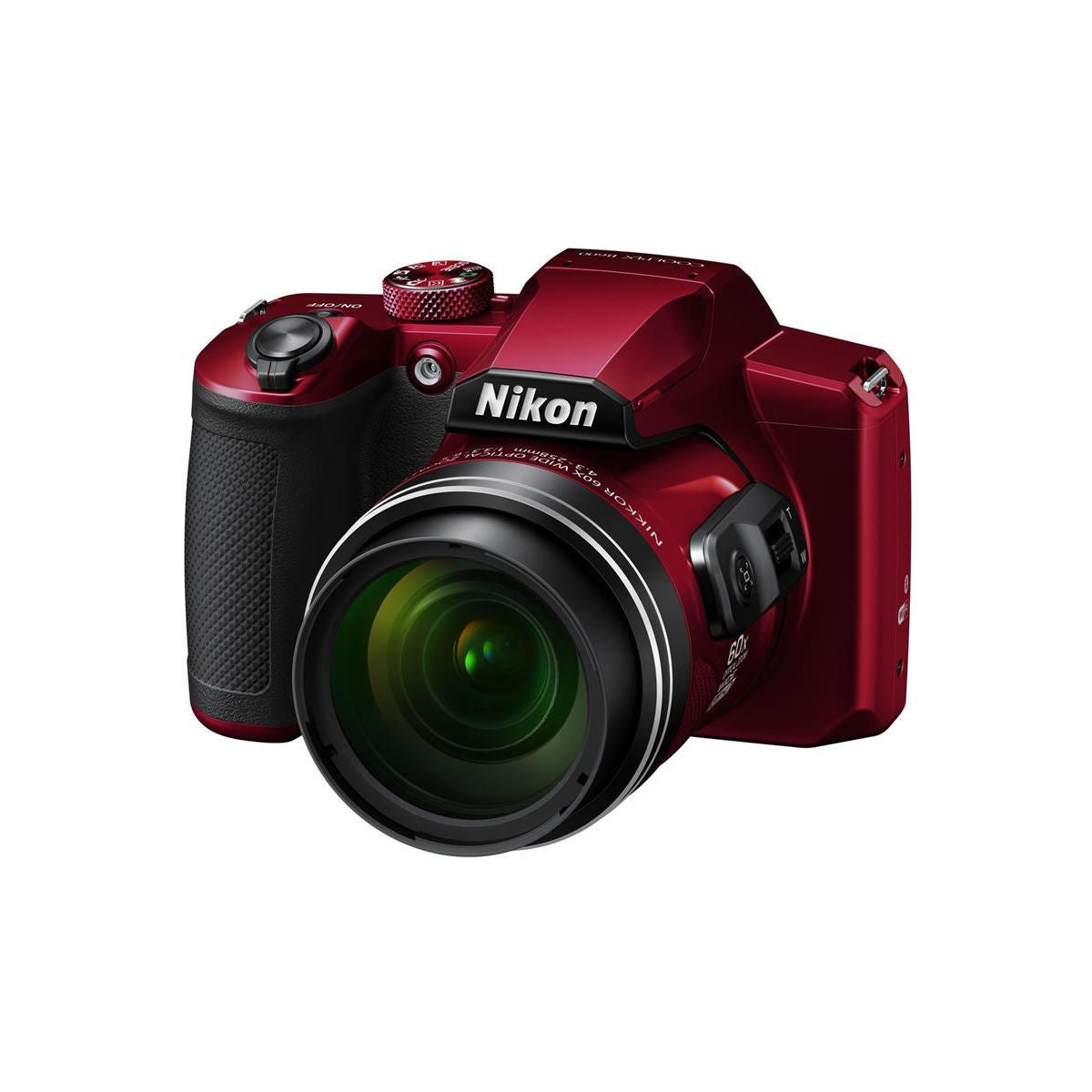 Nikon Coolpix B600 16.0 MP पॉइंट-एंड-शूट डिजिटल कैमरा लाल