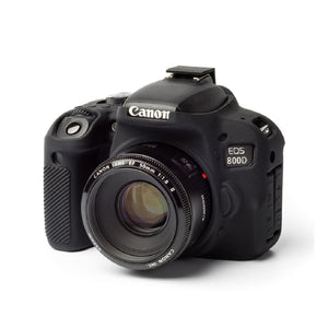 Easycover Silicone Cover For Canon 800d Camera Black