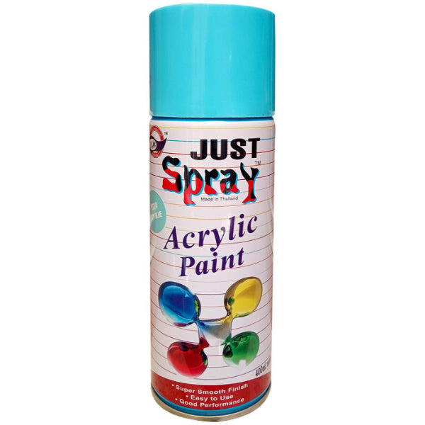 Detec™ Just Spray Acylic Spray Paint- Fluorescent Blue