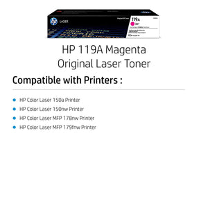 HP 119A Mgn Original Laser Toner Cartridge