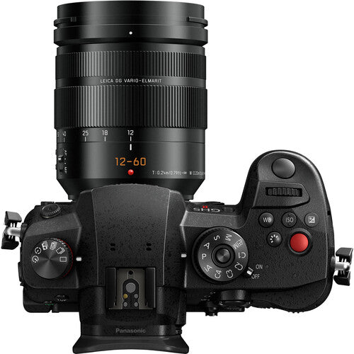 पैनासोनिक लुमिक्स GH5 II मिररलेस कैमरा 12-60mm f 2.8-4 लेंस के साथ