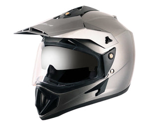 Detec™ Vega Off Road D/V Dull Black Helmet 