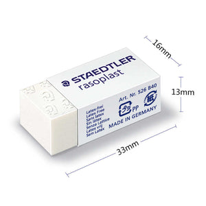 Detec™ STAEDTLER Rasoplast Phthalate & PVC Free Eraser 526 B40 (pack of 20)
