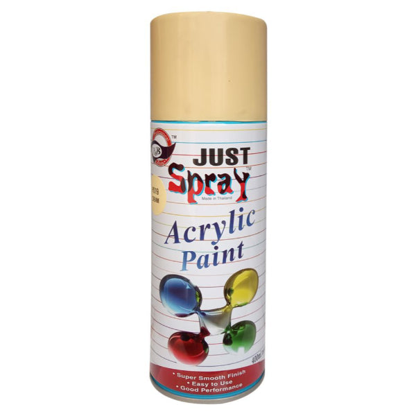 Detec™ Just Spray Acylic Spray Paint- Cream
