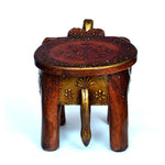 Load image into Gallery viewer, Craft Tree  Handpainted Elephant Stool/Chowki
