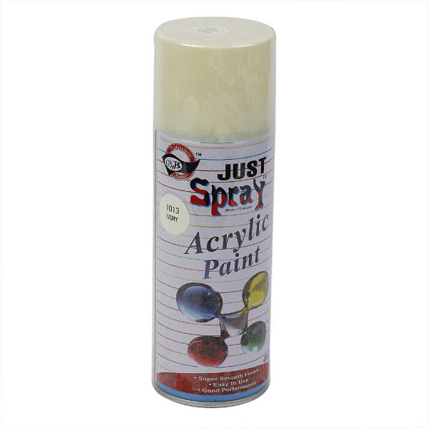 Detec™ Just Spray Acylic Spray Paint- Ivory