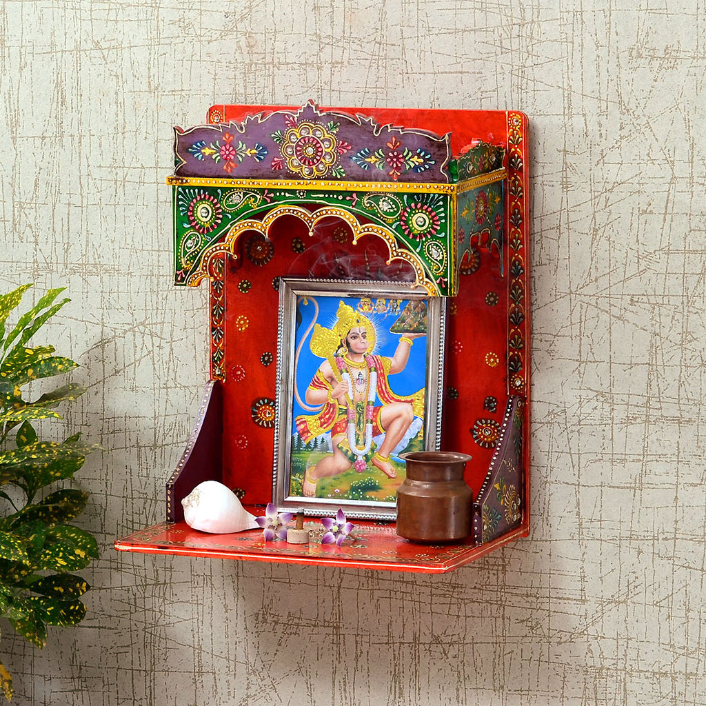 Craft Tree Mdf Handpainted Wall Hanging Home Temple/Mandir