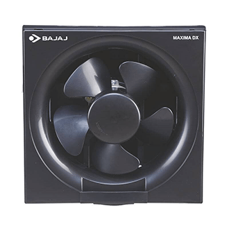 Bajaj Maxima DxI 150 mm Black Dom Exhaust Fan