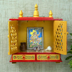 गैलरी व्यूवर में इमेज लोड करें, Craft Tree Handpainted Wall Hanging Home Temple/Mandir
