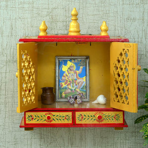 Craft Tree Handpainted Wall Hanging Home Temple/Mandir