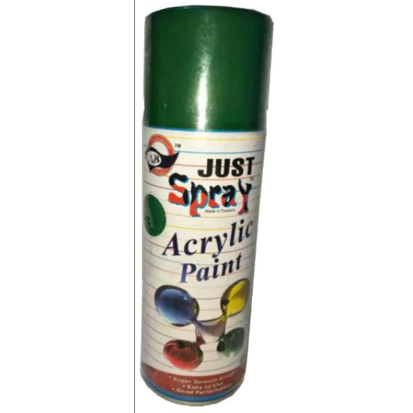 Detec™ Just Spray Acylic Spray Paint- Dark Green