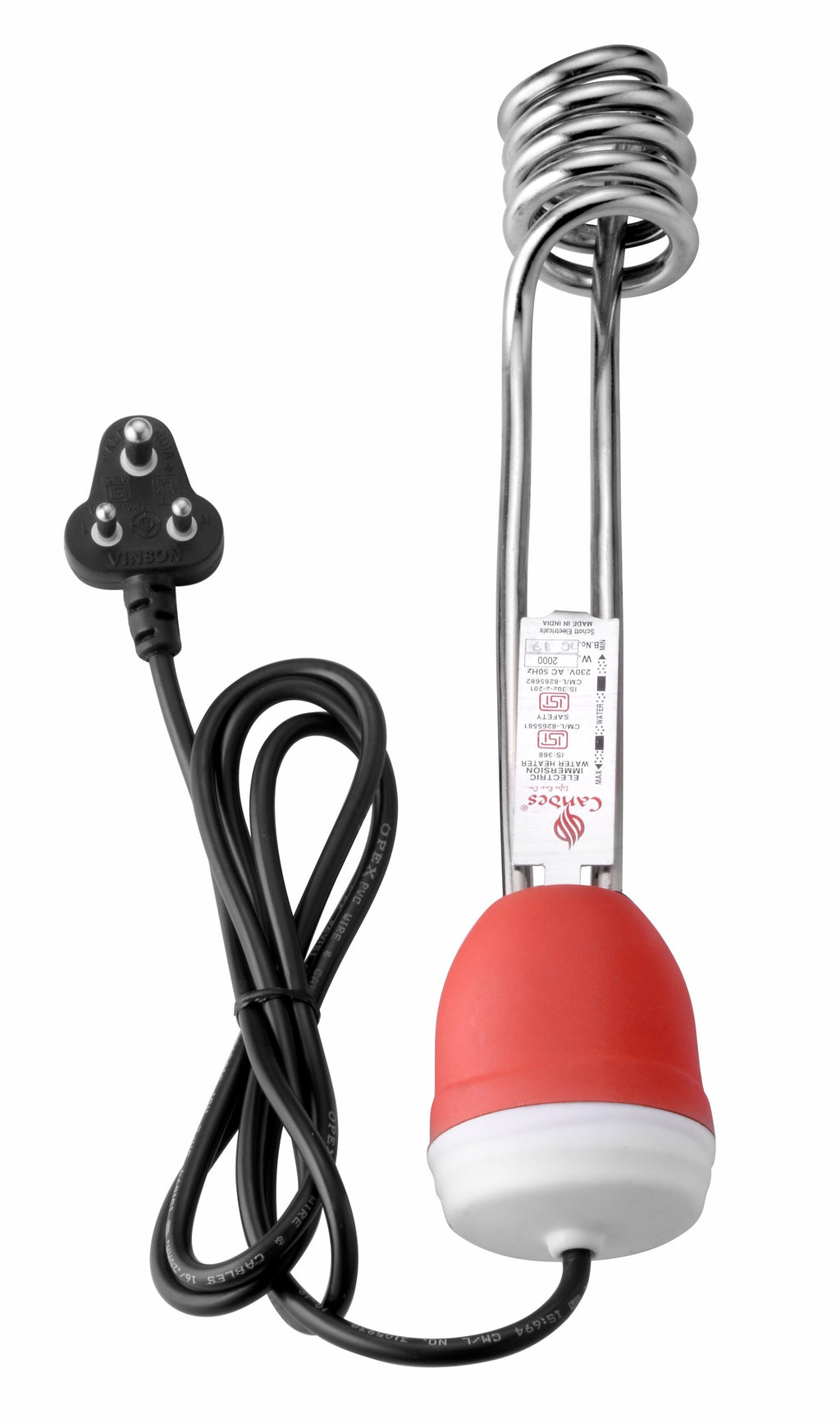 Candes Grand Shock-Proof Water Heater Immersion Rod