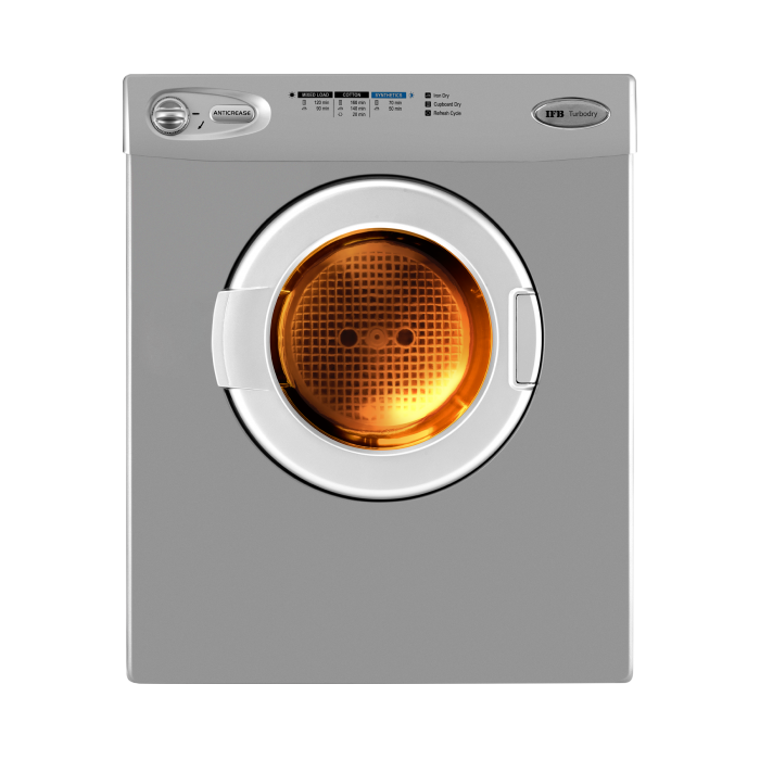 Ifb Turbo Dry 5.5 Kg 55 Rpm Metallic Silver Clothes Dryer