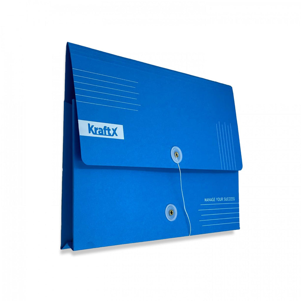 Detec™ Solo KraftX Document Bag Paper String Closure A4 KB118 Pack of 20