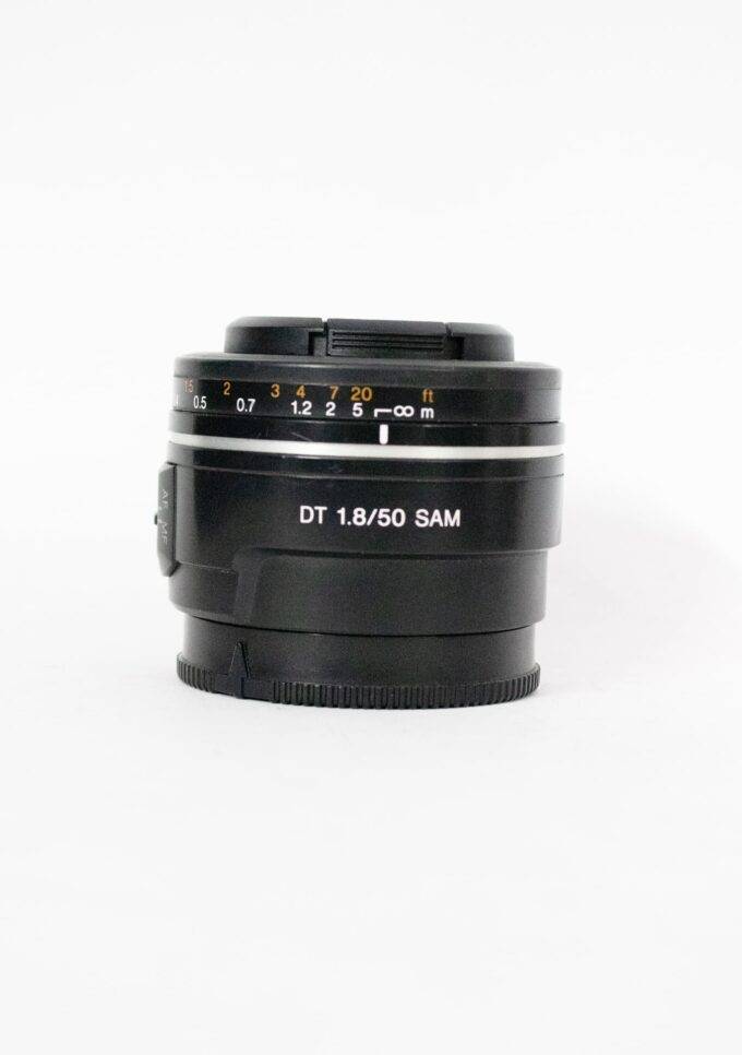Used Sony 50mm A Mount Sam Lens
