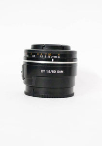 Used Sony 50mm A Mount Sam Lens