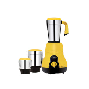 Detec™ Orpat Mixer Grinder – Kitchen Chef – 650 W – Majestic Yellow