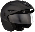Load image into Gallery viewer, Detec™ Open Face Helmet with Peak (Dull Black, M)

