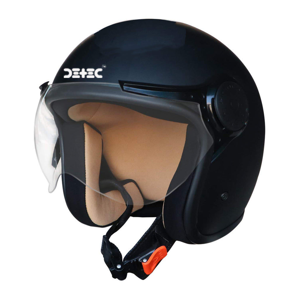Detec™ Open Face Half Helmet for Men & Women