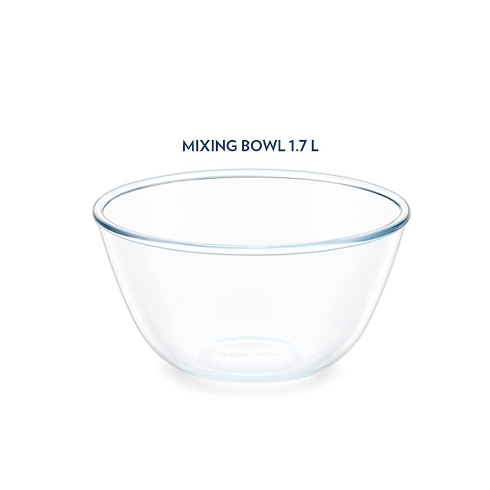 Borosil IH22MB06217 Mixing Bowl 1.7 ml Pack of 10