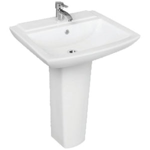 Somany Mini Rubix Full Pedestal Basin