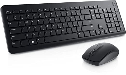 Open Box, Unused Dell USB Wireless Keyboard and Mouse Set KM3322W Anti-Fade
