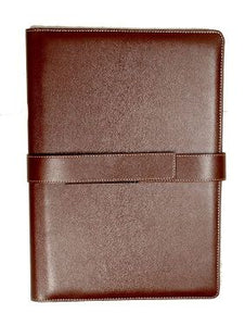 Sukeshcraft Army Dak File Folder RFID Protected Brown