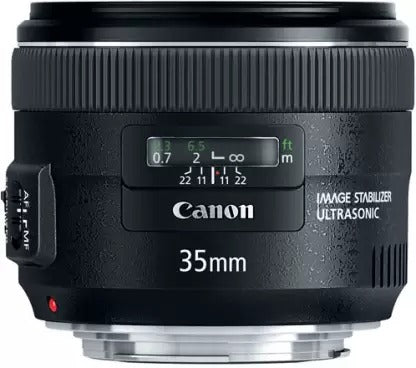 Used Canon EF35mm f/2 IS USM Lens Black 35 mm