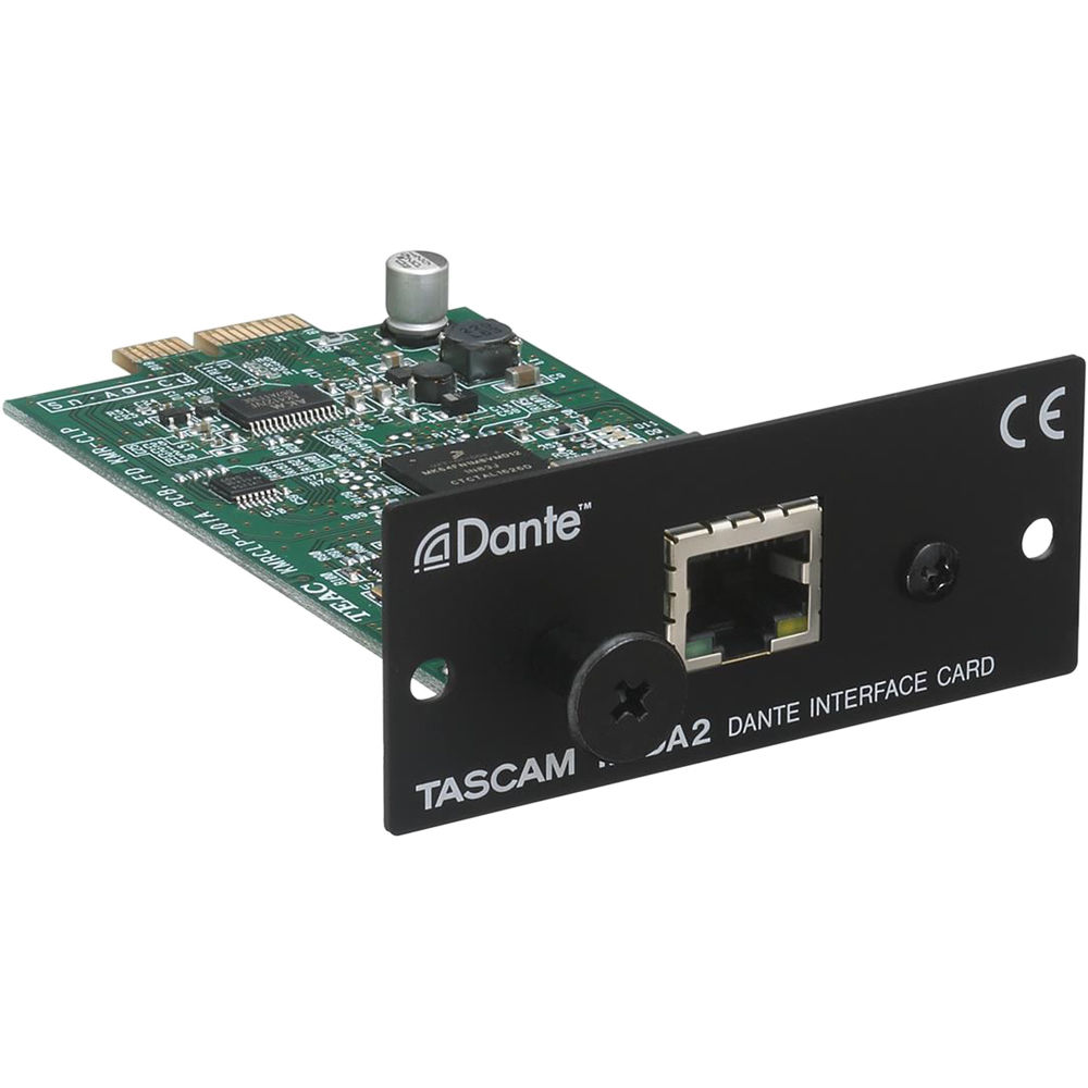 Tascam IF-DA2 Two-Channel Input/Output Dante Interface Card
