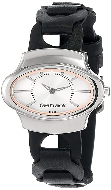 Open Box Unused Fastrack Autumn Winter 19 Analog Silver Dial NN6004SL08