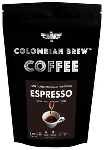कोलम्बियाई ब्रू कॉफ़ी एस्प्रेसो फ़िल्टर कॉफ़ी 250 ग्राम
