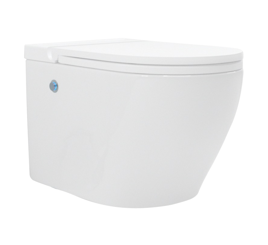 Hindware Tankless S1 Star White Wall Mounted EWC Round