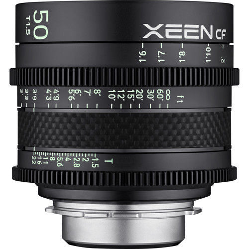 Samyang Xeen Cf 50mm T1.5 Professional Cine Lens For Canon Feet