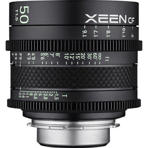 Samyang Xeen Cf 50mm T1.5 Professional Cine Lens For Canon Feet