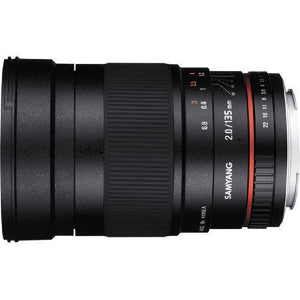 Nikon Ae के लिए सैमयांग एमएफ 135mm F2.0 लेंस