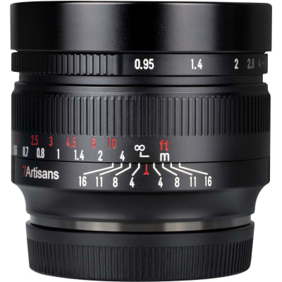 Nikon Z Black के लिए 7 कारीगर फोटोइलेक्ट्रिक 50mm F0.95 लेंस