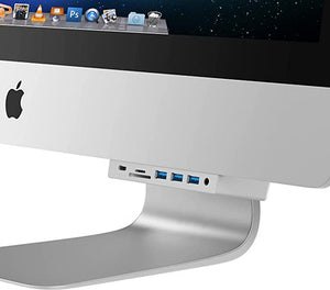 SABRENT Multi-Port iMac Hub with Front Access USB Ports, SD/Micro SD Card Reader
