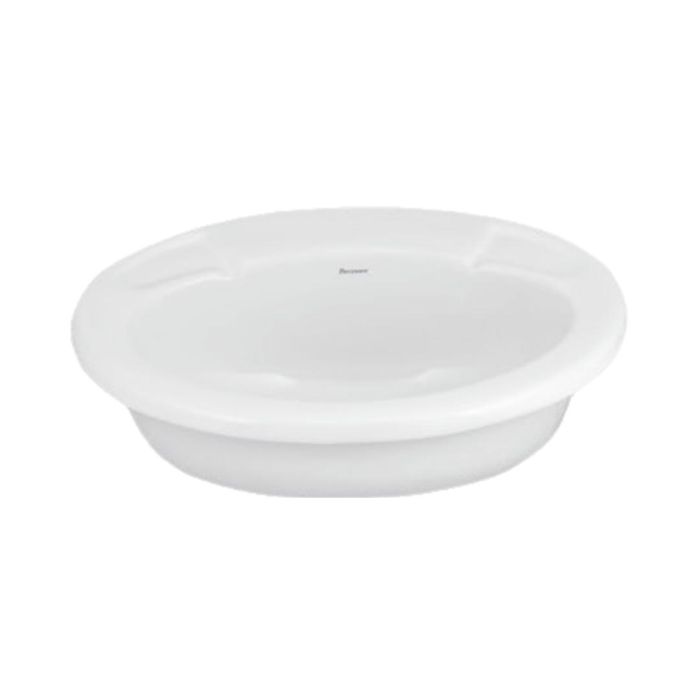 Parryware Counter Top Oval Shaped White Basin Area Aquarius C0466
