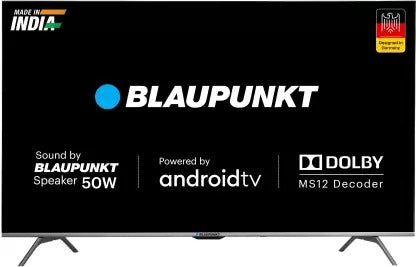 Open Box Unused Blaupunkt Cybersound 108 cm 43 Inch Ultra HD 4K LED Smart Android TV